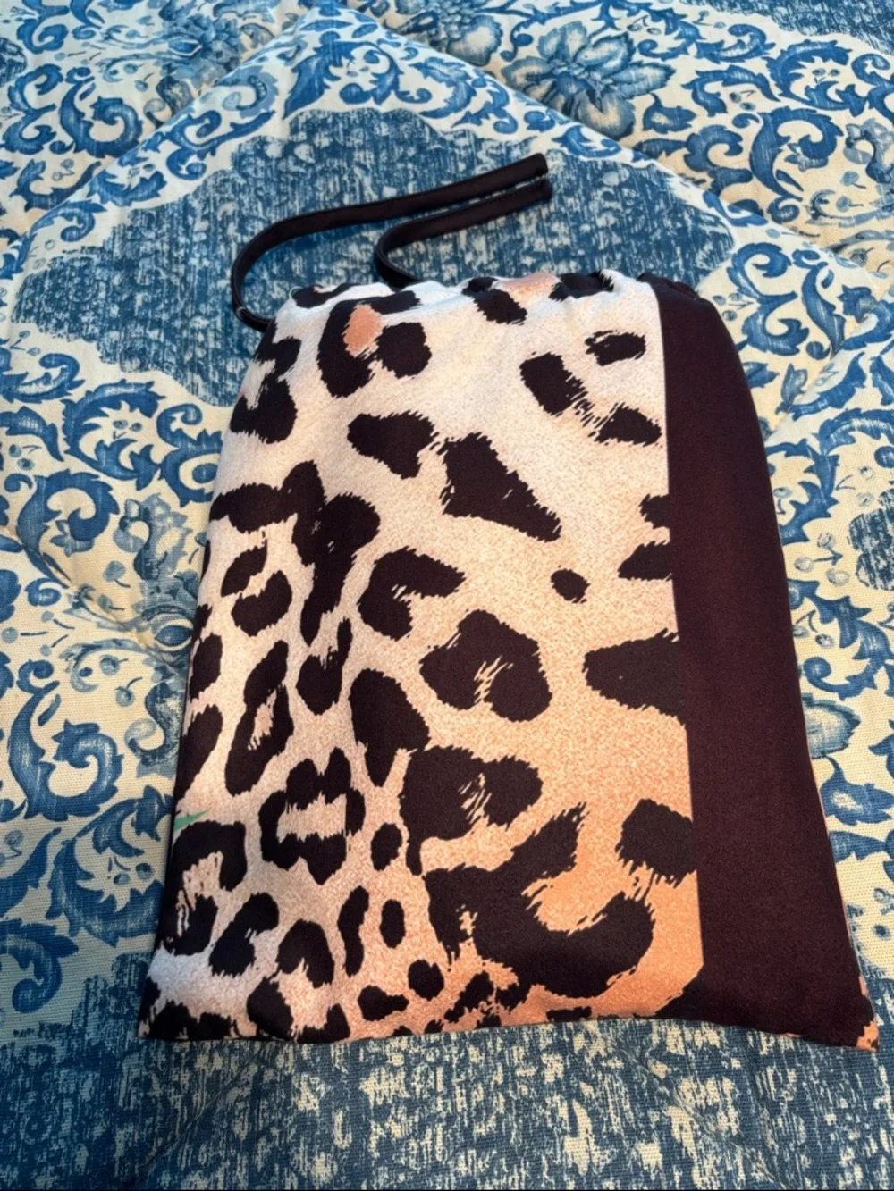 Johnny Was SANDRA BEACH TOWEL with Pouch